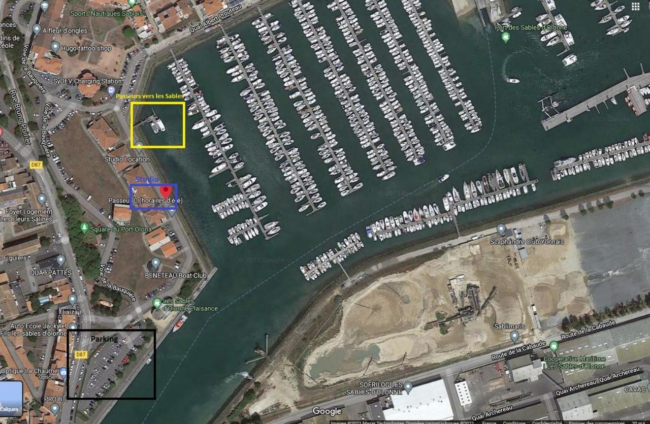 Studio Les Sables D'Olonne Port Olona - La Chaume Zewnętrze zdjęcie